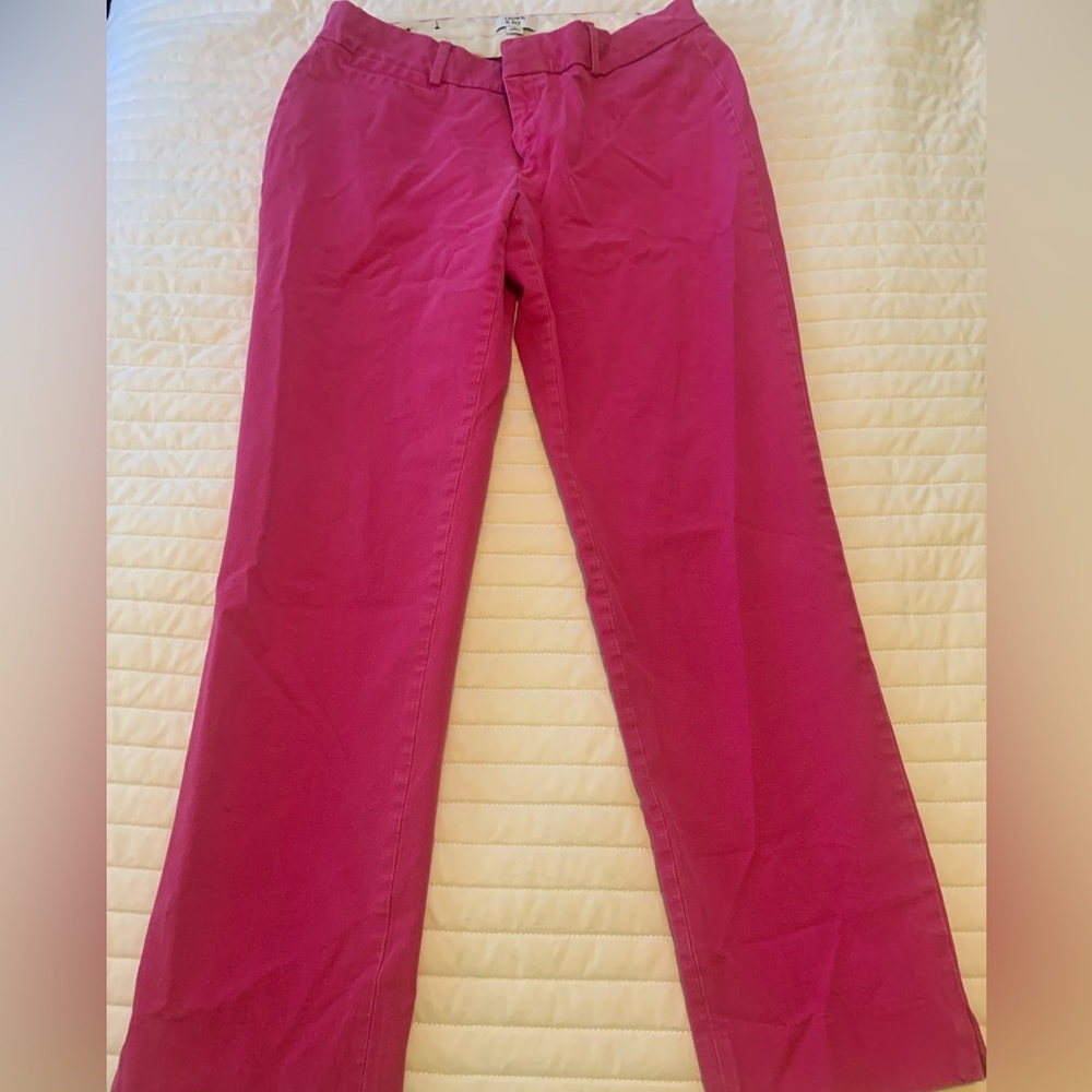 Crown and Ivy magenta ankle pants.